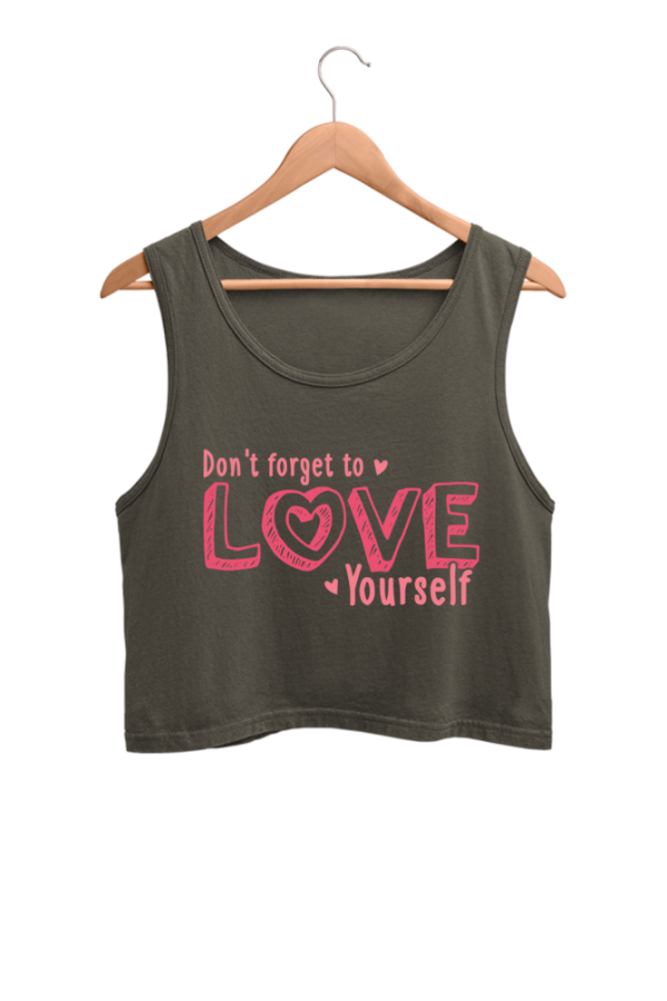 PJB Printed -Female Crop Tank | FC40