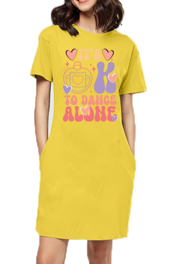 PJB Printed - Female T-Shirt Dress