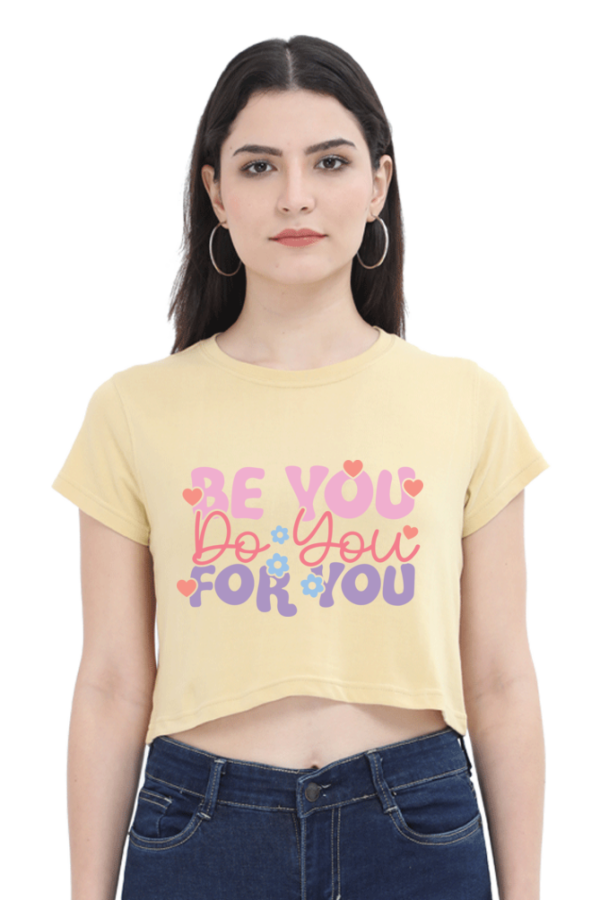 PJB Printed -Female Crop Top | FC39