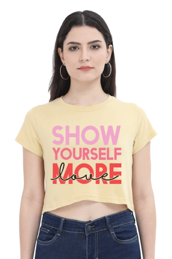 PJB Printed -Female Crop Top | FC39