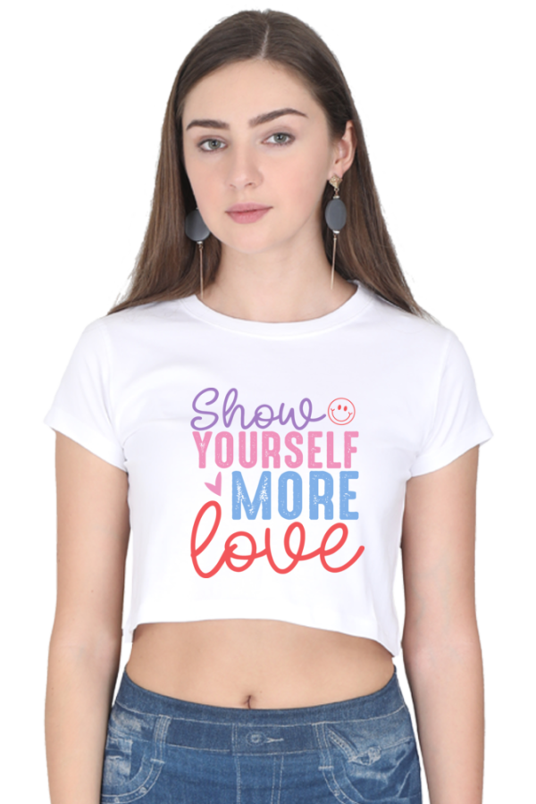 PJB PrintedFemale Crop Top | FC39
