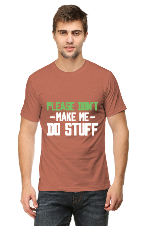 PJB Printed - Male Classic Crew T-Shirt- SARCASM42PNG01 13.82W 10.92H Front