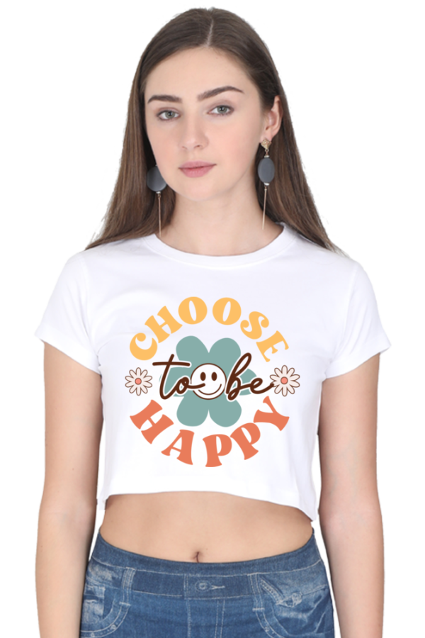 PJB Printed -Female Crop Top | FC39
