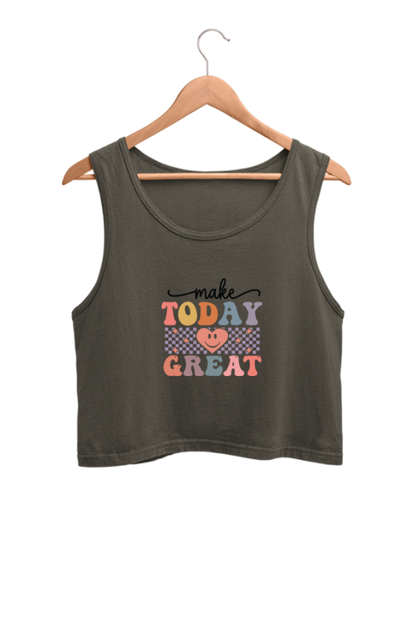 PJB Printed -Female Crop Tank | FC40