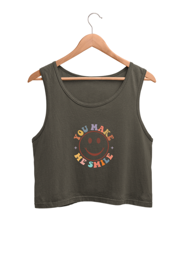 PJB Printed -Female Crop Tank | FC40